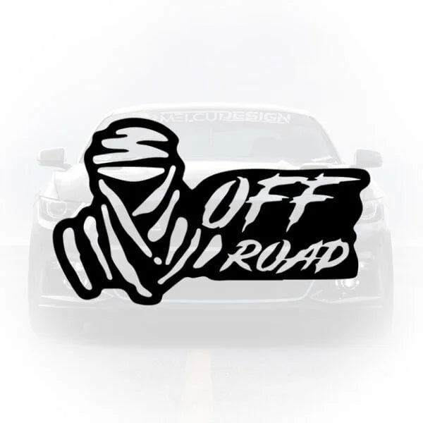 Sticker auto Off Road pentru masini de teren 4x4