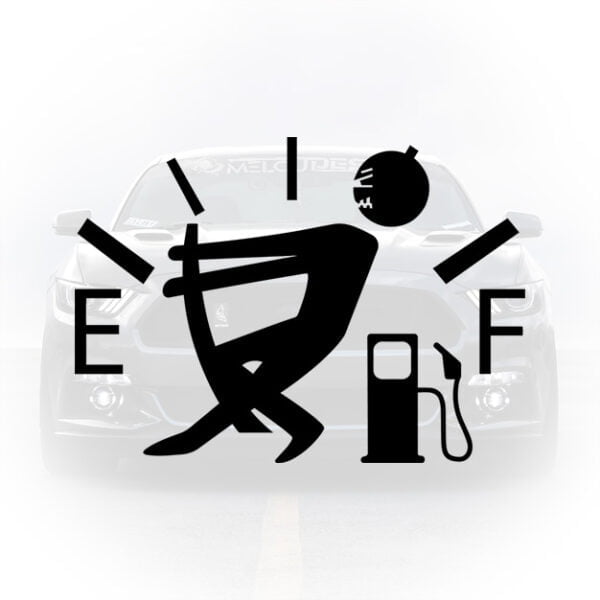 sticker clapeta rezervor auto design decorativ oracal tuning