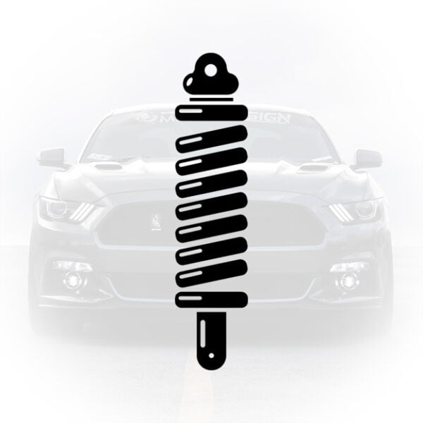 sticker auto coilover suspension low stance tuning