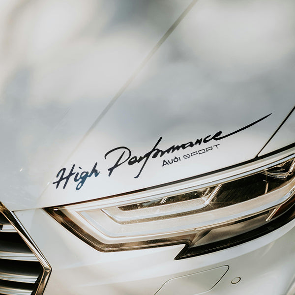 sticker auto high performance audi sport decal motorsport tuning s-line autocolant melcudesign