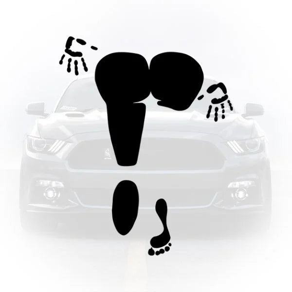Stil și atitudine într-un singur design! Stickerul Sexy Girl Silhouette este alegerea fanilor de tuning care preferă un look curat, dar de impact.