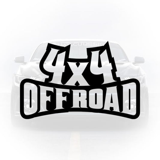 sticker masina off road rugged decal vehicul 4x4