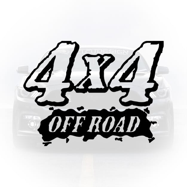 sticker masina off road 4x4 aventura decal