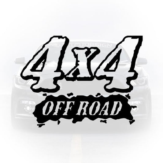 sticker masina off road 4x4 aventura decal