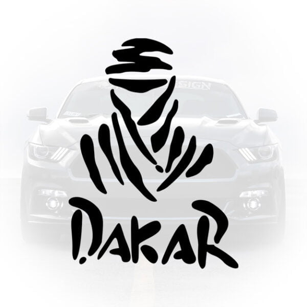 sticker auto dakar legend design off road aventura
