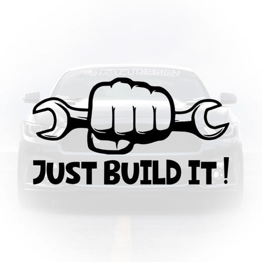 sticker masina proiect auto build mesaj motivare