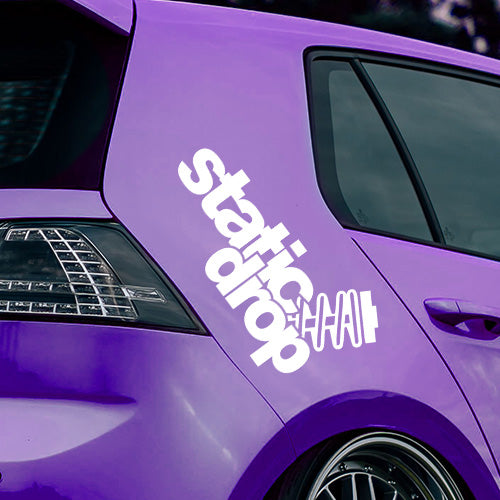 Sticker Auto Static Drop – Low & Slow Style