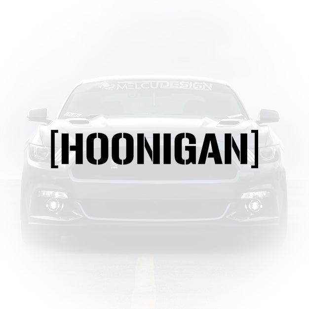 Sticker auto – Hoonigan – autocolant drift și tuning
