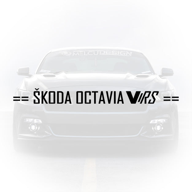 Sticker Auto - Skoda Octavia V RS sport
