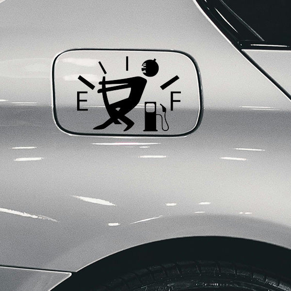 sticker clapeta rezervor auto design decorativ oracal tuning