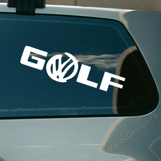 sticker auto vw logo volkswagen emblema masina
