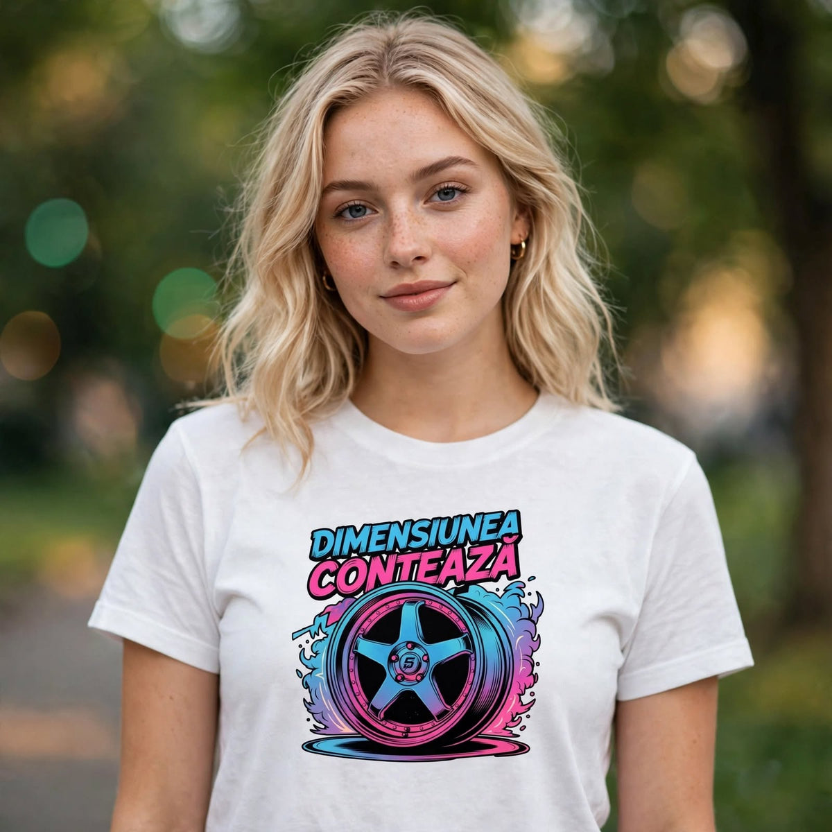 Tricou Auto - Dimensiunea Contează – Tricou Drift, Jante & Tuning